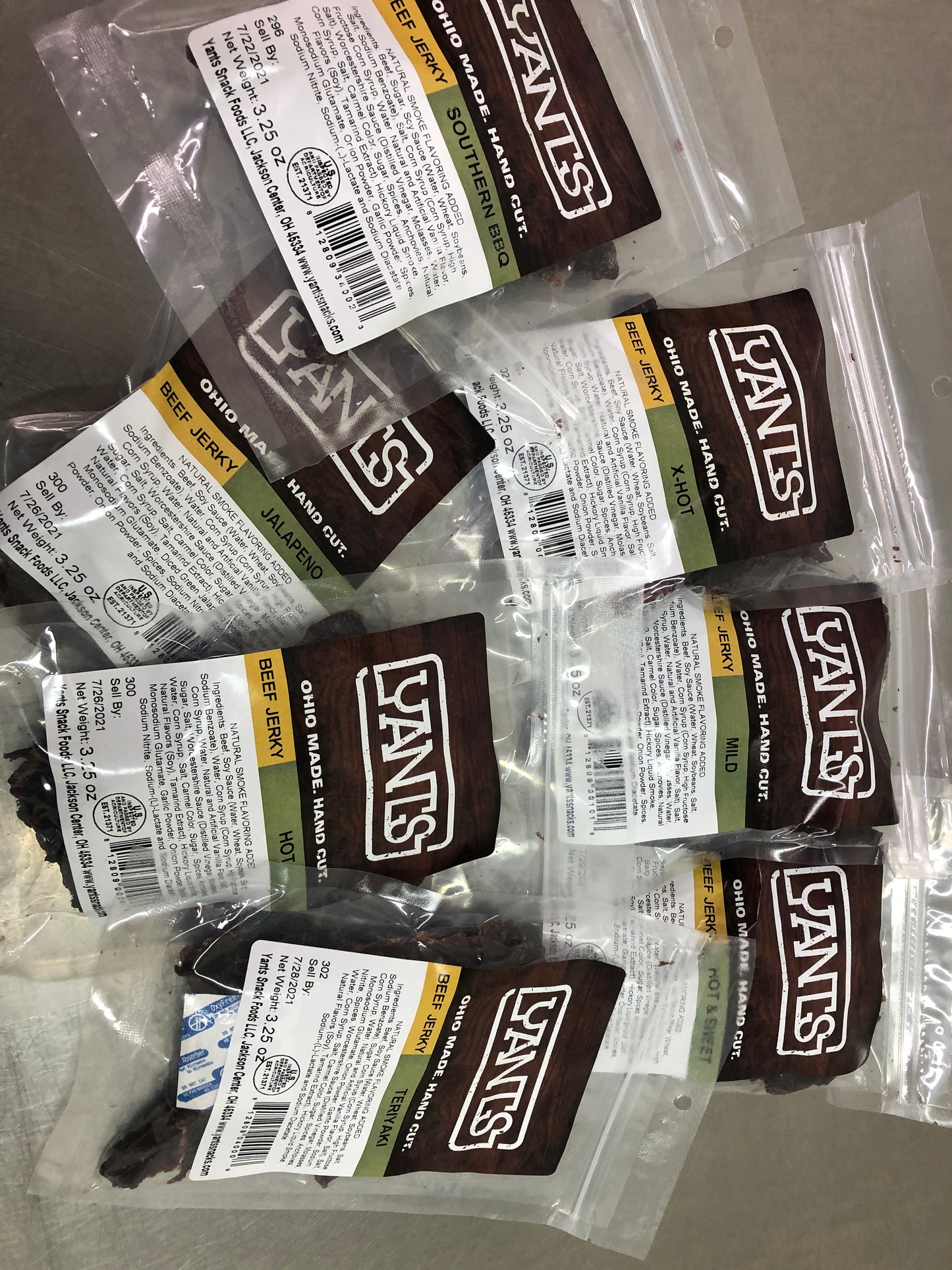 The BIG Jerky & Beef Stick Pack - Yants Snack Foods