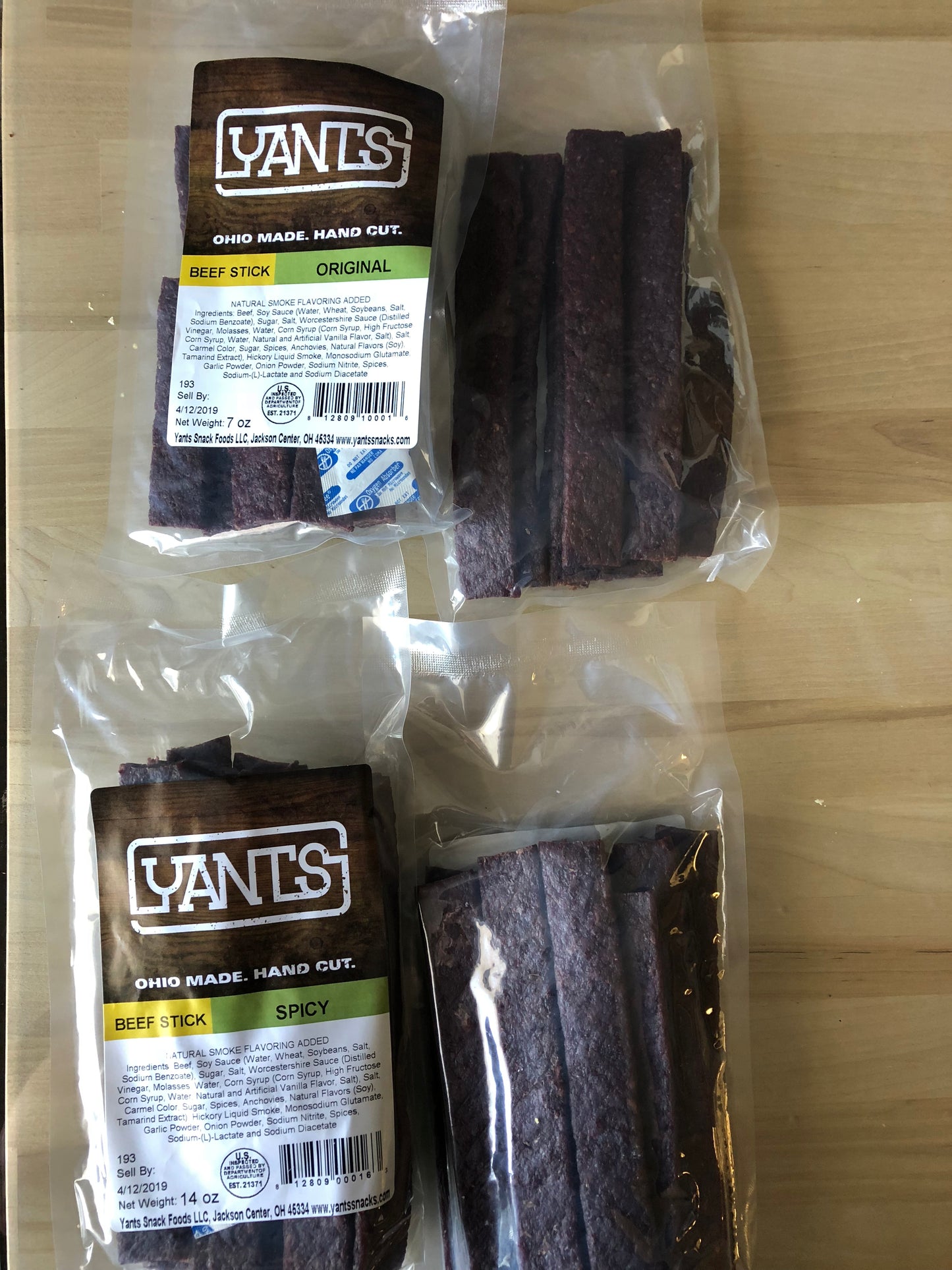 The BIG Jerky & Beef Stick Pack - Yants Snack Foods